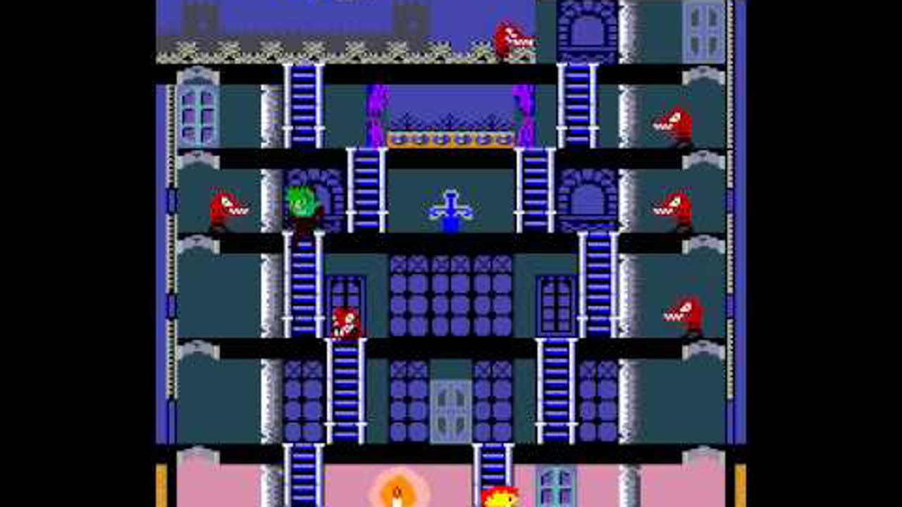 Arcade Game: Monster Bash (1982 Sega)