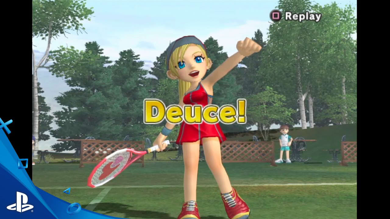 Hot Shots Tennis - Gameplay Video 1 | PS2 on PS4
