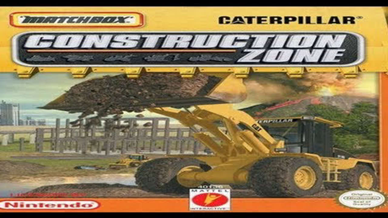 Caterpillar Construction Zone Full Playthrough (Game Boy Color)