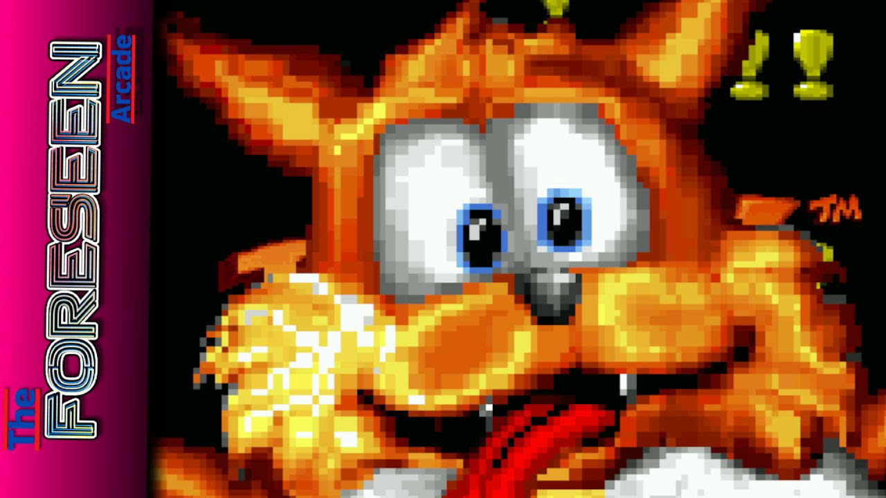 Bubsy In: Fractured Furry Tales - Atari Jaguar Gameplay