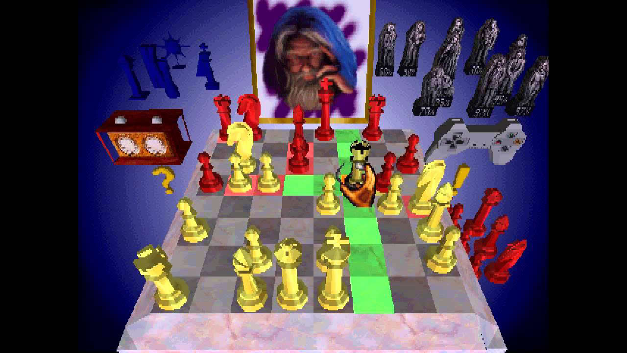 Chessmaster 3D ... (PS1) Gameplay