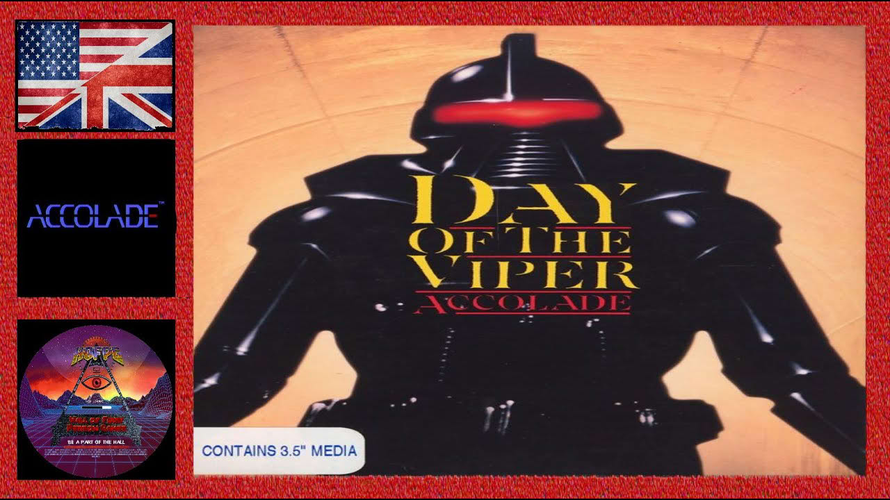 Day of the Viper (1989) PC 1st-person Sci-fi Adventure