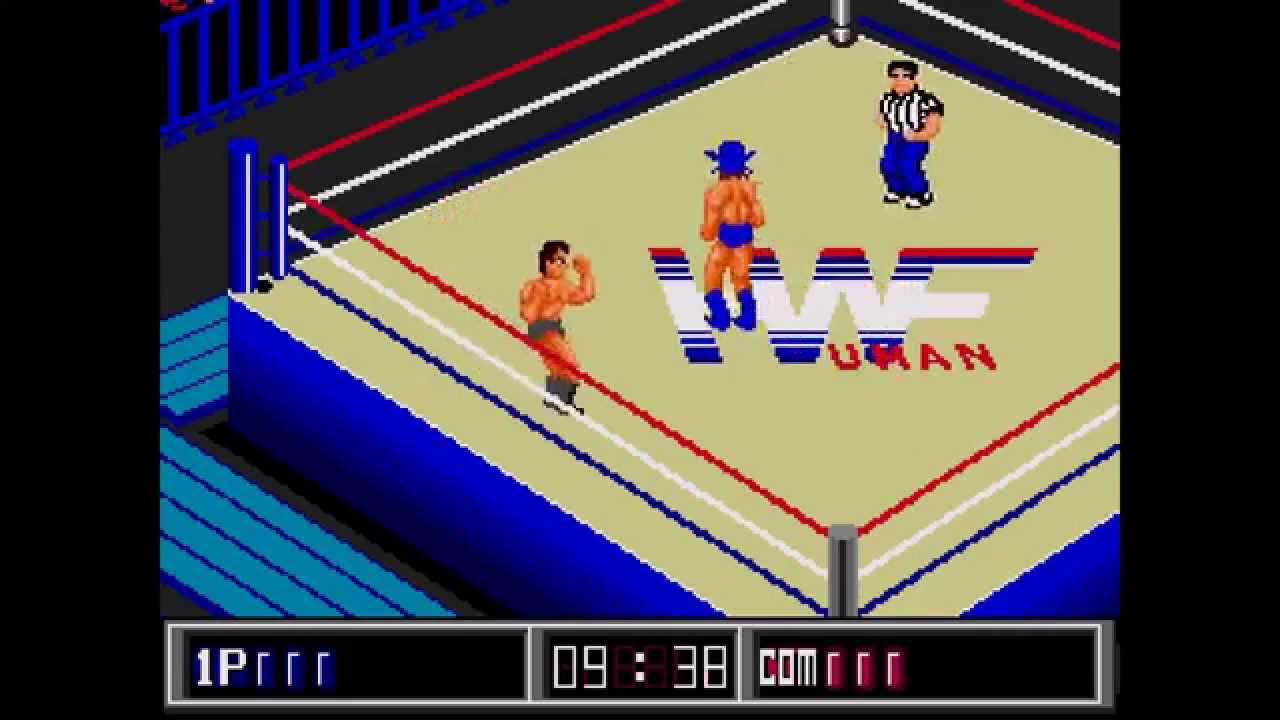 Thunder Pro Wrestling Retsuden ... (Sega Genesis) Gameplay