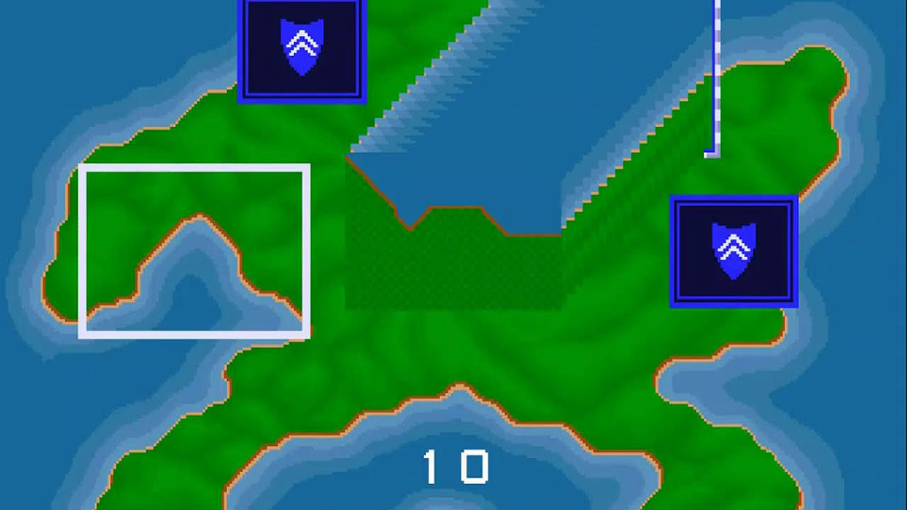 Arcade Rampart (1989), complete game (5cc) on Easy
