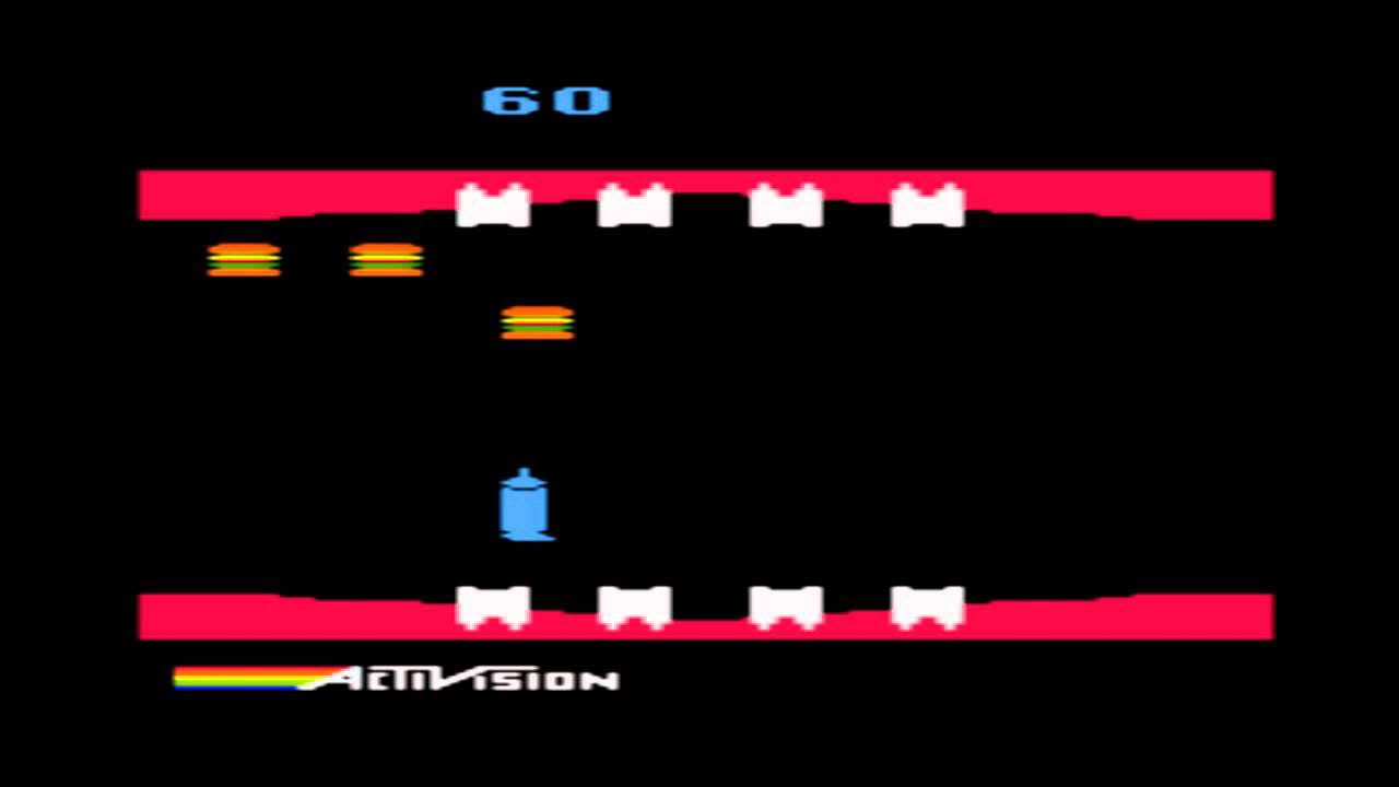 Atari 2600 Games Plaque Attack (1983)