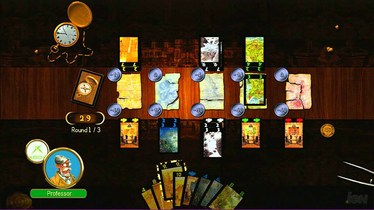 Lost Cities Xbox Live Gameplay - Choose Wisely