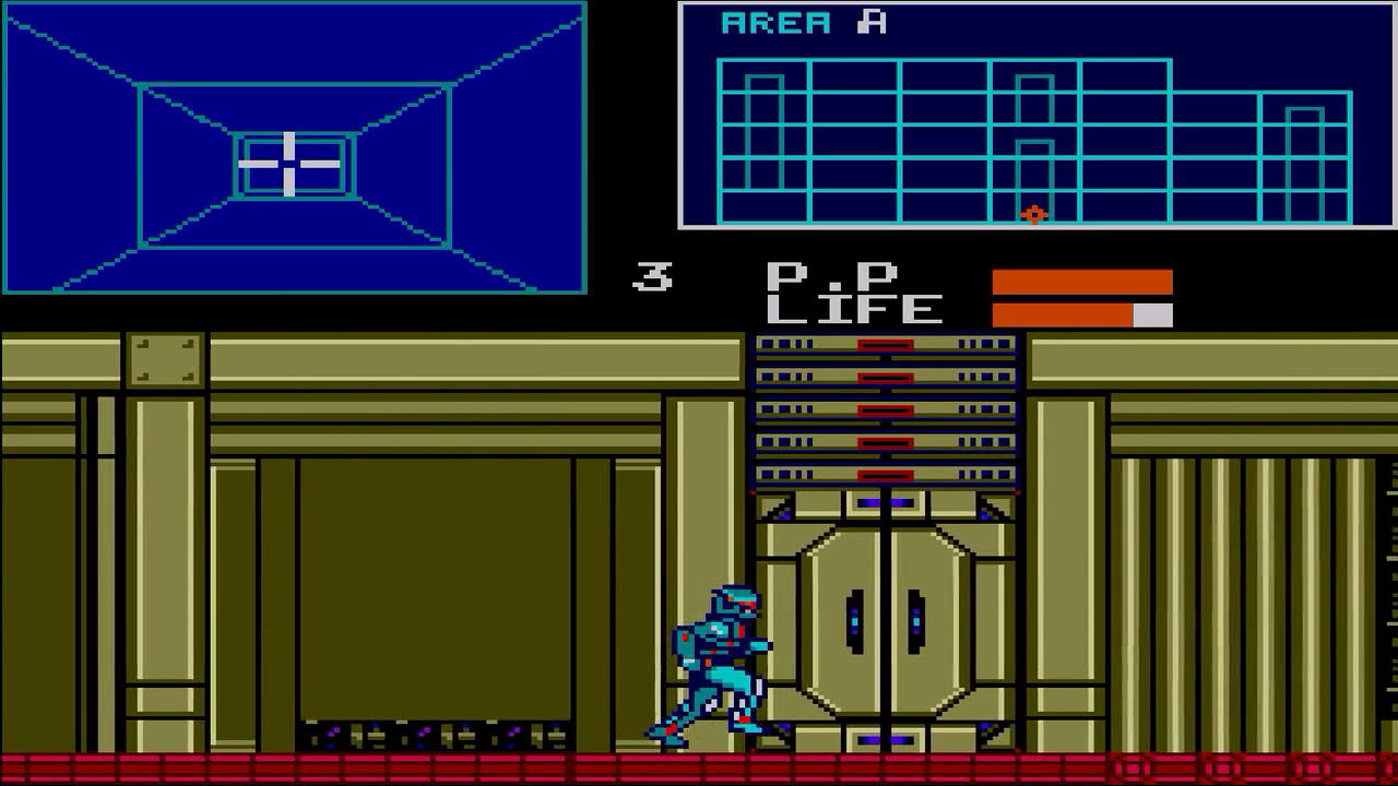 Sega Master System - Cyborg Hunter (1988) The most interesting game on the SMS