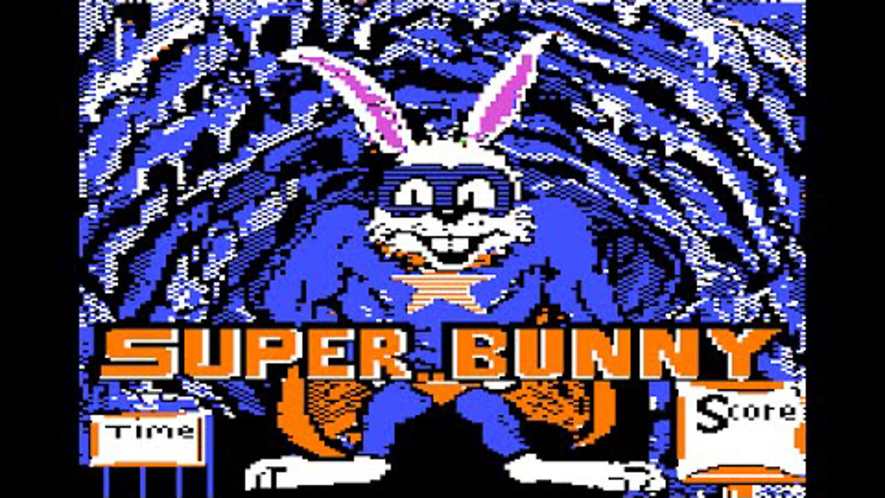 Super Bunny longplay (Apple II - Datamost)