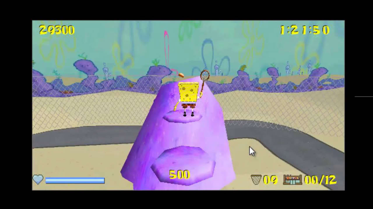 SpongeBob SquarePants Saves The Krusty Krab 3D (2002 Nick.com game)
