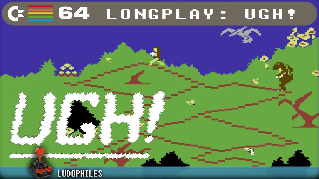 UGH! C64 Longplay [160] Full Playthrough / Walkthrough (no commentary) #c64 #retrogaming