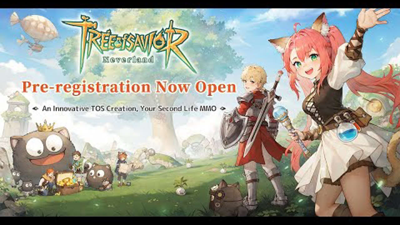 "Tree of Savior: Neverland" Pre-registration is now open across 11 regions in Asia!