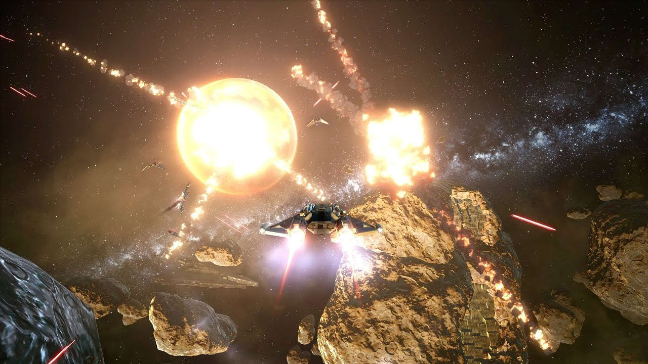 Star Wars™: The Old Republic™ Galactic Starfighter Announcement "Conflict Rising" Trailer