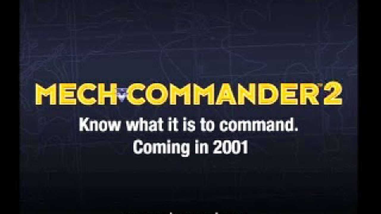 Mech Commander 2 - Video Game Trailer. PC Windows, 2001