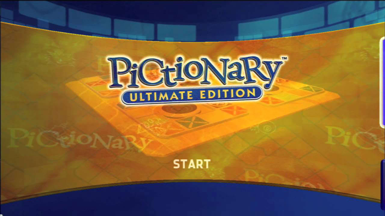 uDraw: Pictionary Ultimate Edition Title Screen (Xbox 360, PS3, Wii)