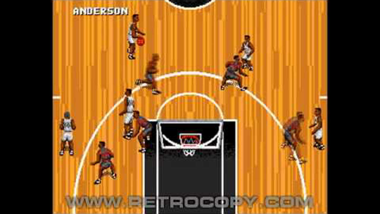 NBA Action '95 - Starring David Robinson (Sega Genesis / Mega Drive) Intro
