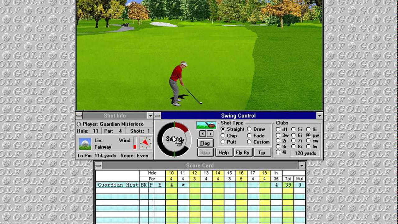 Microsoft Golf 2.0 (Access Software) (Windows 3.x) [1995] [PC Longplay]