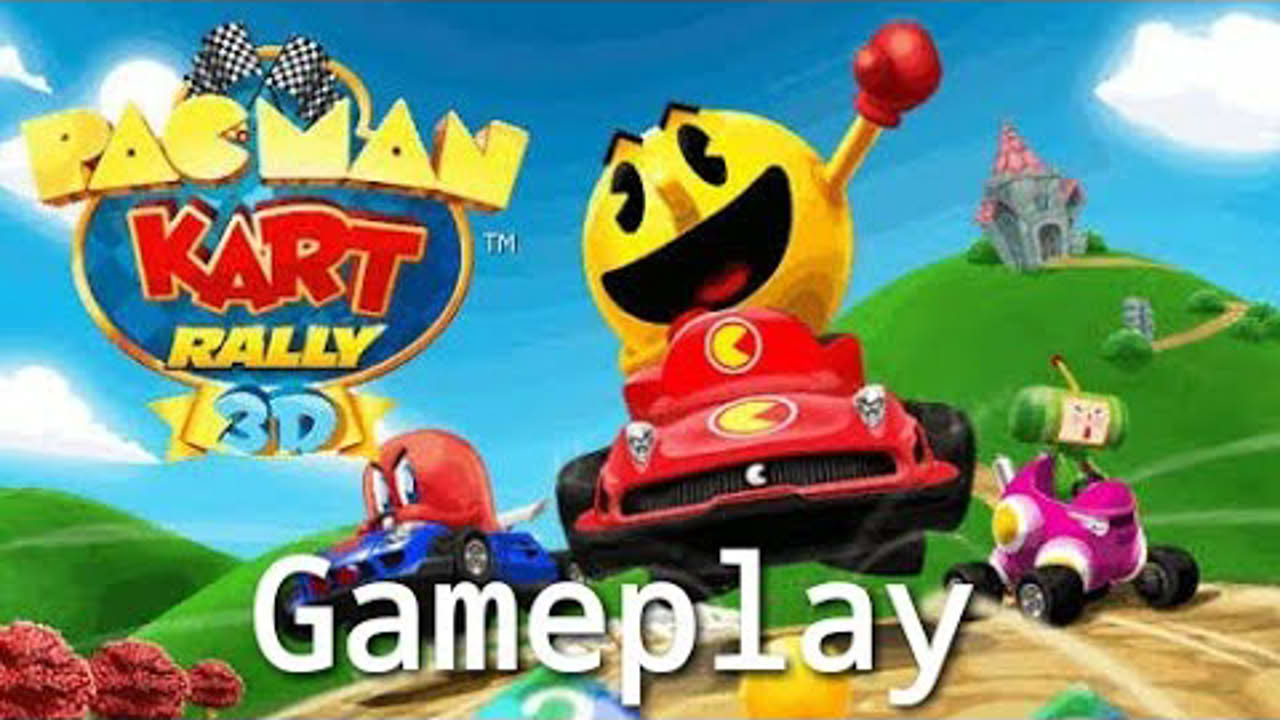 PAC-MAN Kart Rally Gameplay Trailer - Android/iOS