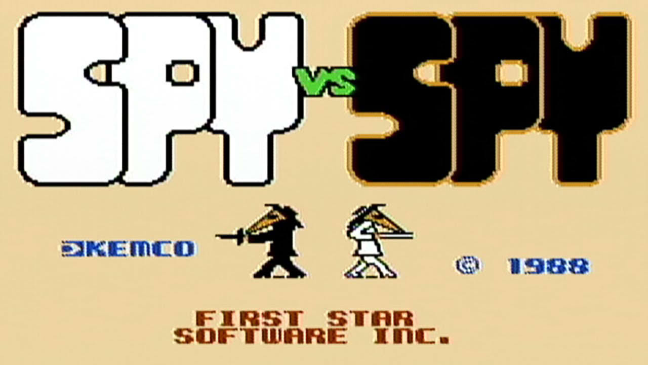 Spy vs. Spy (NES) - Kemco, Oct 1988 | NESguide 240p