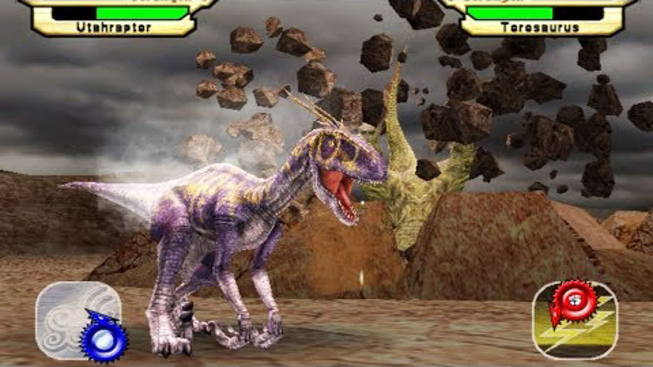 Dinosaur King Arcade Game 恐竜キング - Utahraptor VS Operation-Dinosaur Rescue