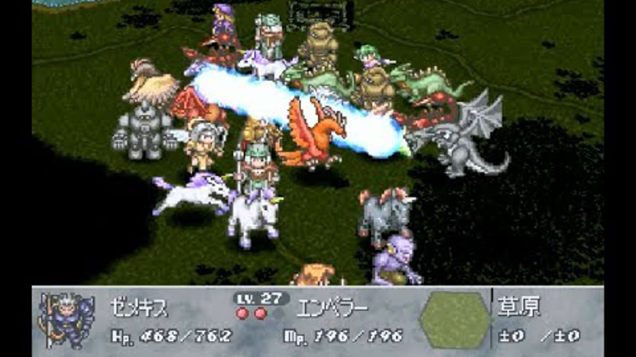Brigandine: Grand Edition - Random Battle Gameplay