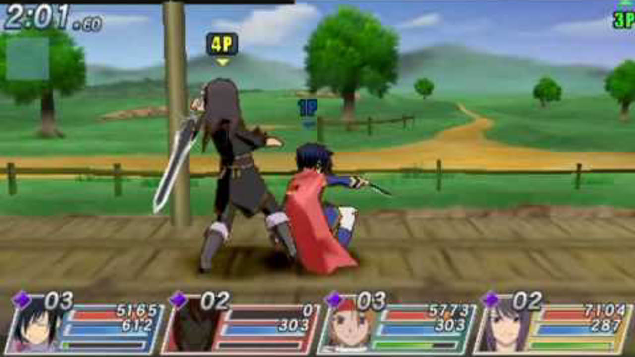 [PSP] Tales of Versus : Battle Gameplay