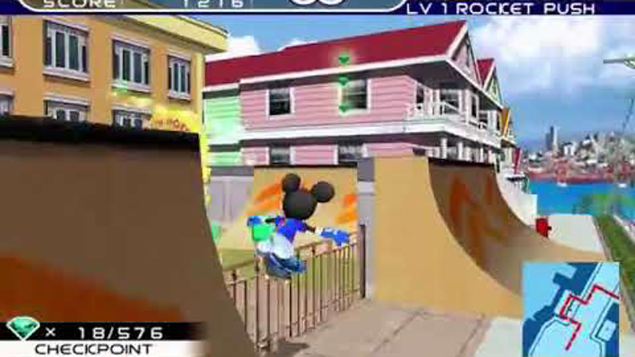 Disney Sports Skateboarding Gamecube Trailer