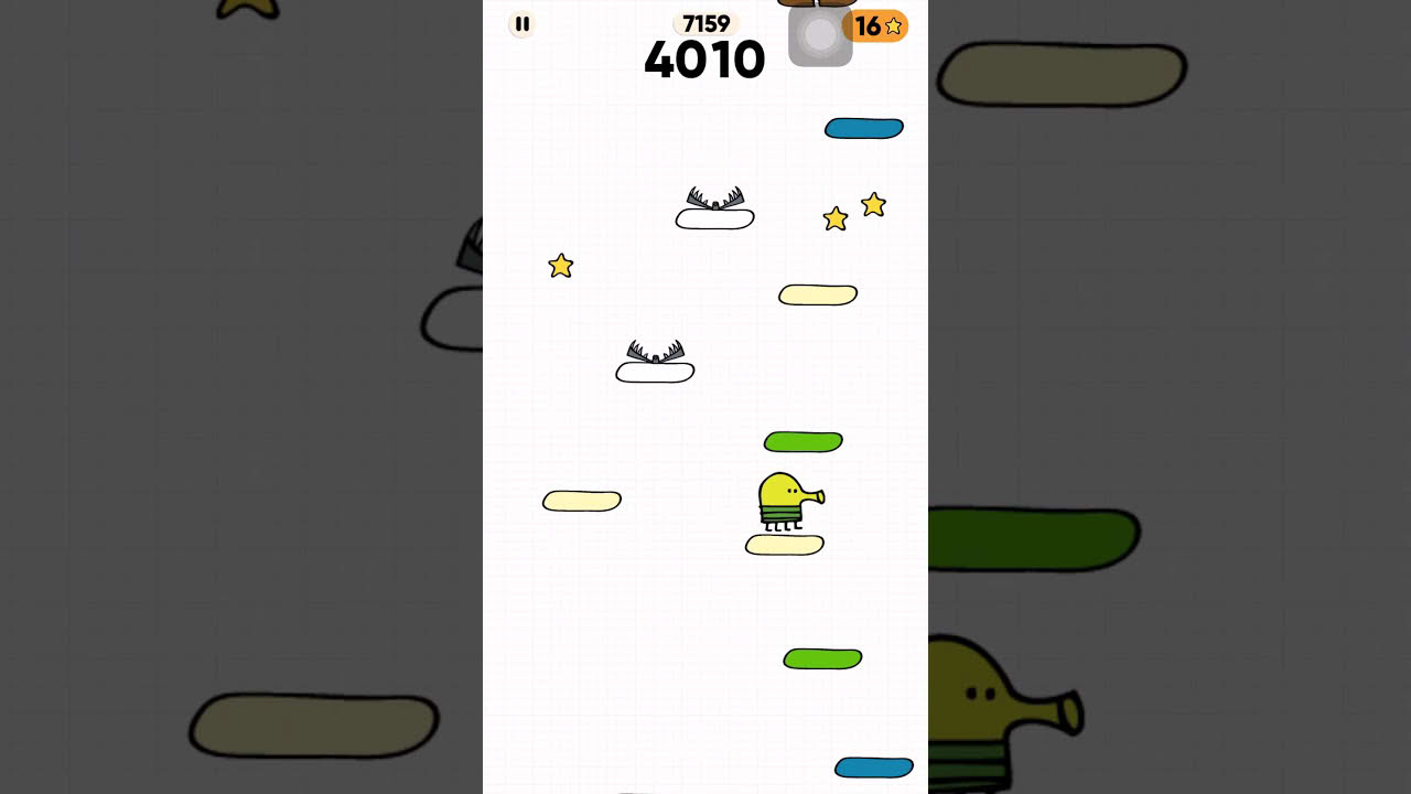 Doodle Jump 2 level 1 High Score 8,564 points