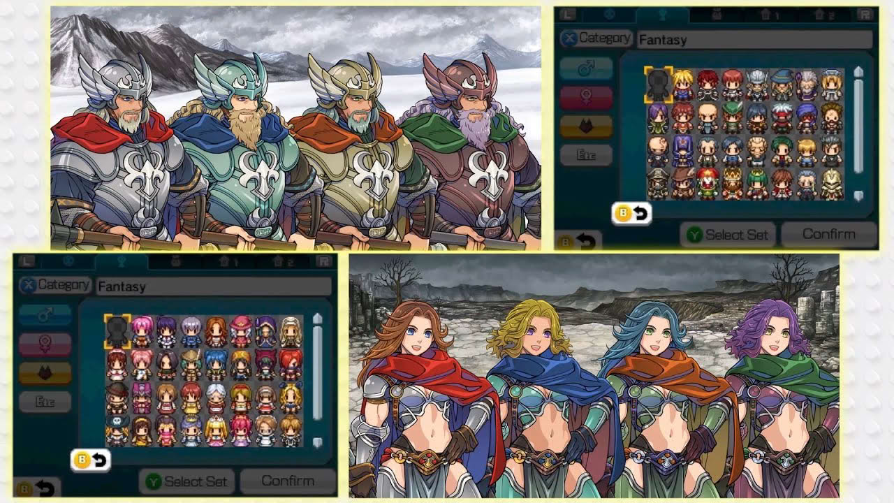 RPG Maker Fes — Building Your RPG Trailer (Nintendo 3DS)