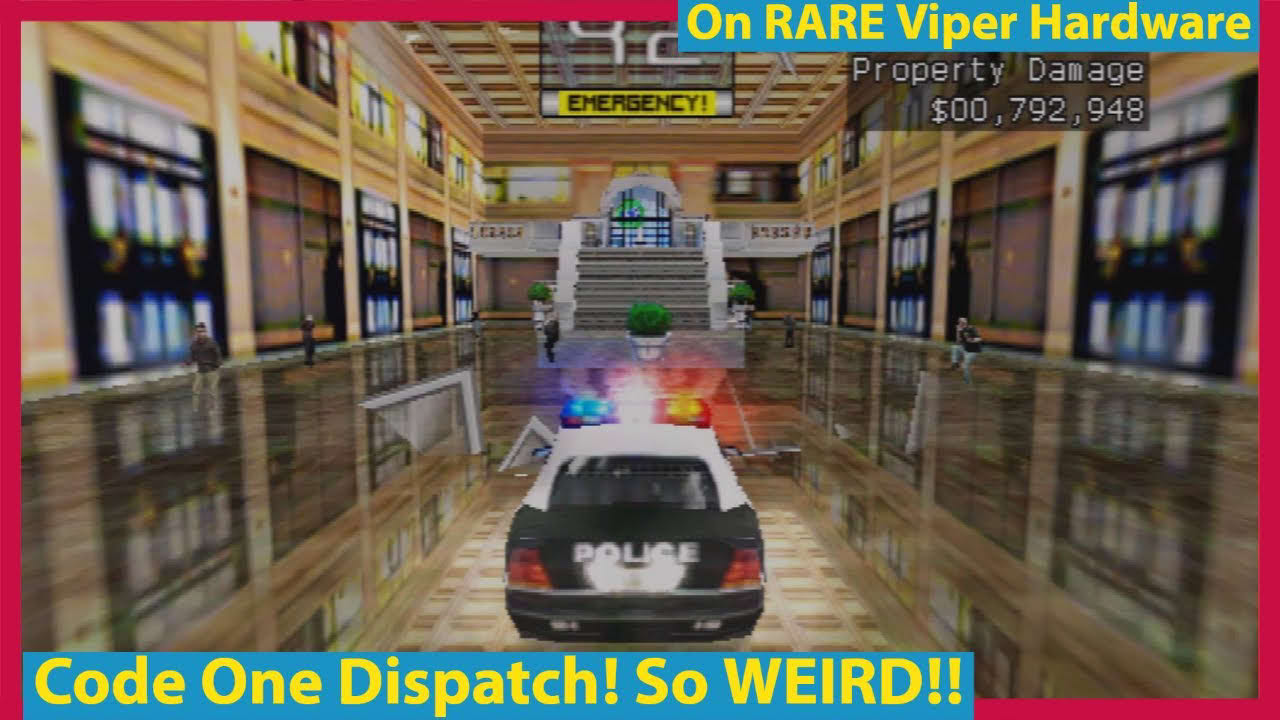 One of the Rarest Konami Games! Code One Dispatch! A Forgotten About Arcade Racing Game I LOVE