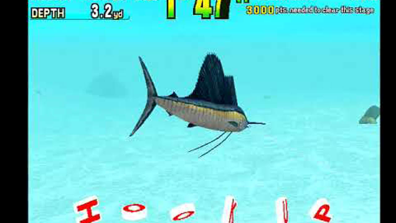 Sega Marine Fishing Dreamcast Gameplay [No Commentary]