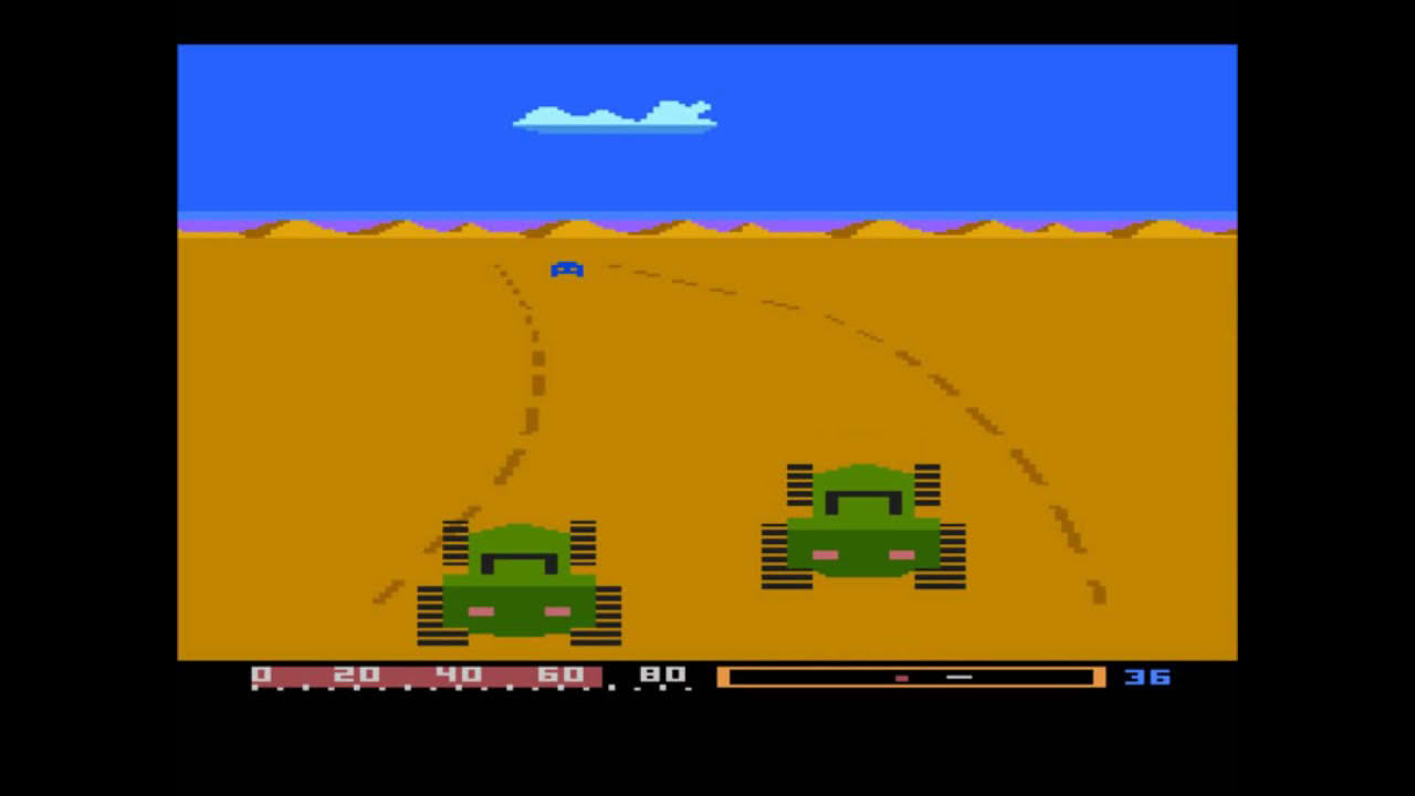 Baja Buggies for the Atari 8-bit family