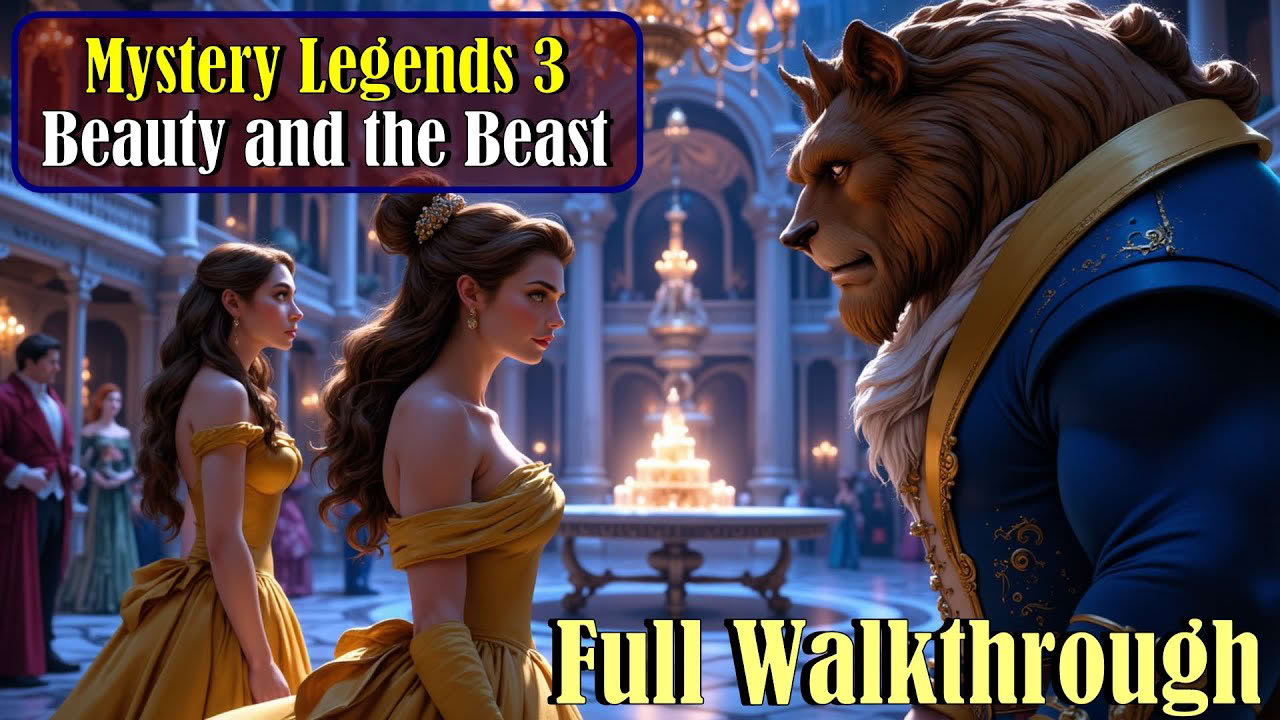 Let's Play - Mystery Legends 3 - Beauty and the Beast - Full Walkthrough