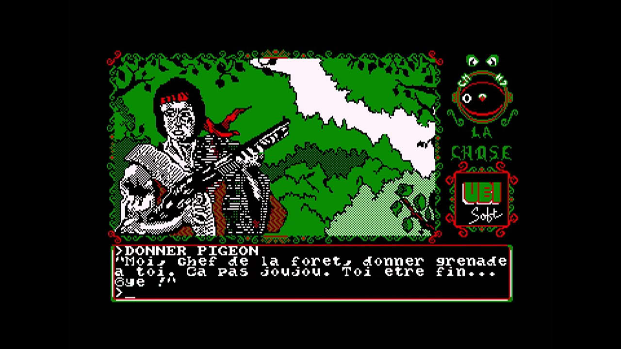 La chose de Grotemburg - Amstrad CPC - Solution complète