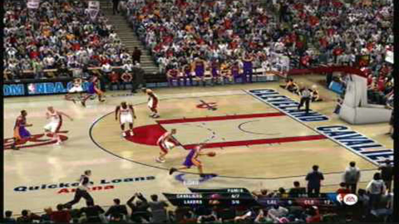NBA Live 10 Game Play (Part 1)