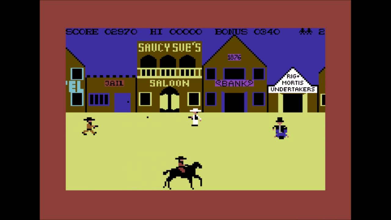 High Noon (Ocean, 1984) - Commodore 64 gameplay