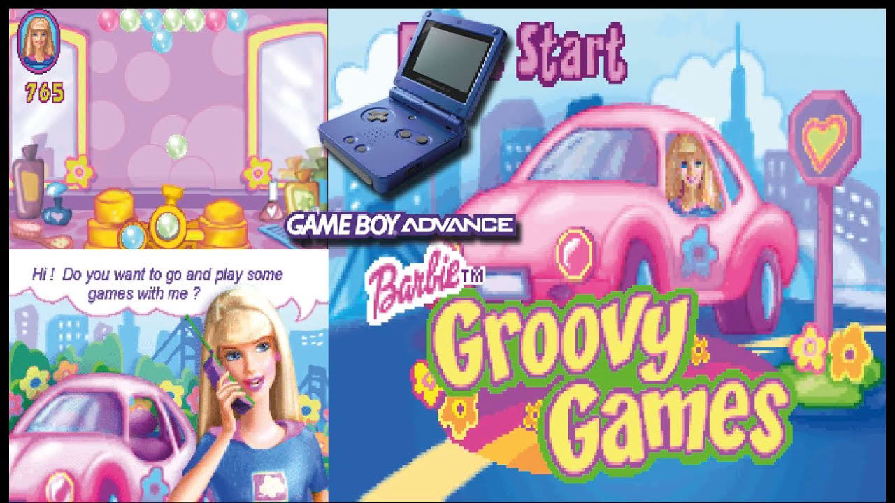 Barbie Software: Groovy Games GBA - C&M Playthrough