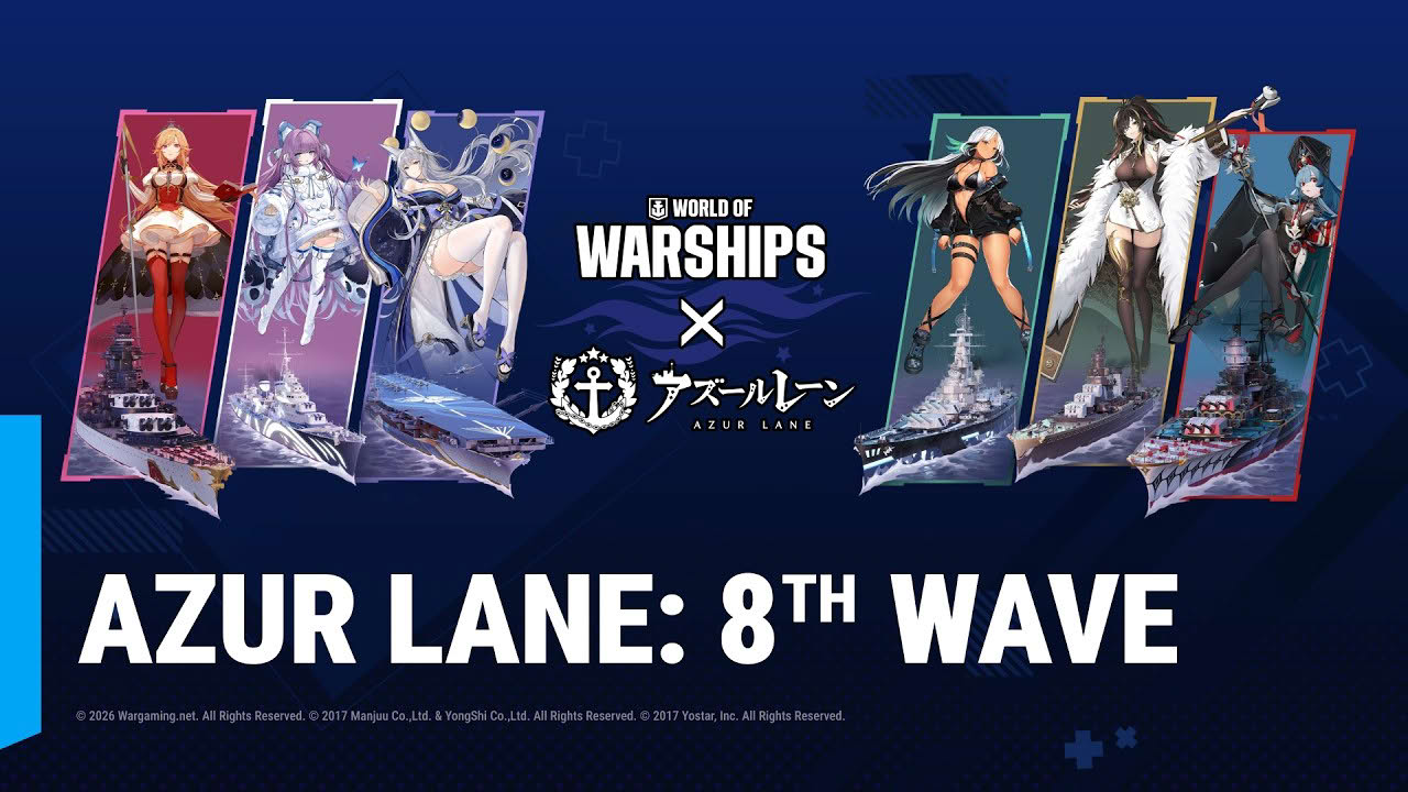 Azur Lane’s Eighth Wave is Here! New Commanders and Ships!