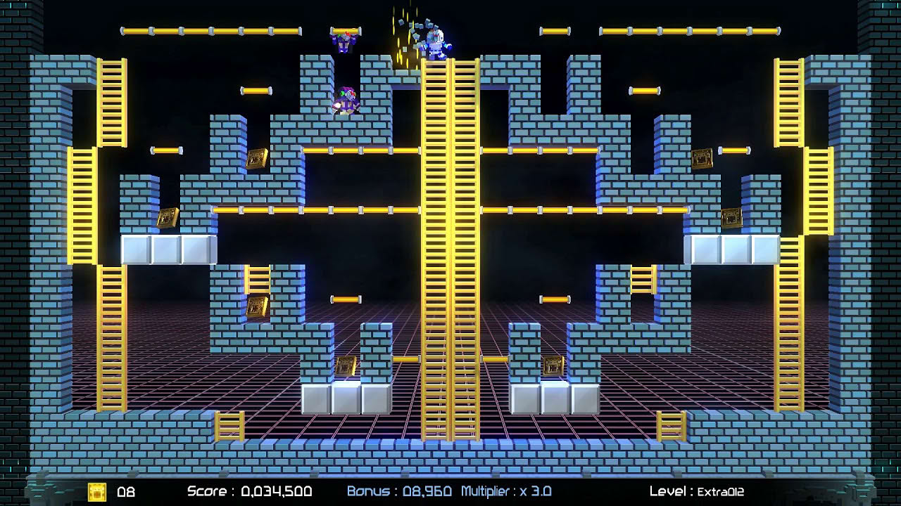 Lode Runner Legacy Extra Mode All Stages