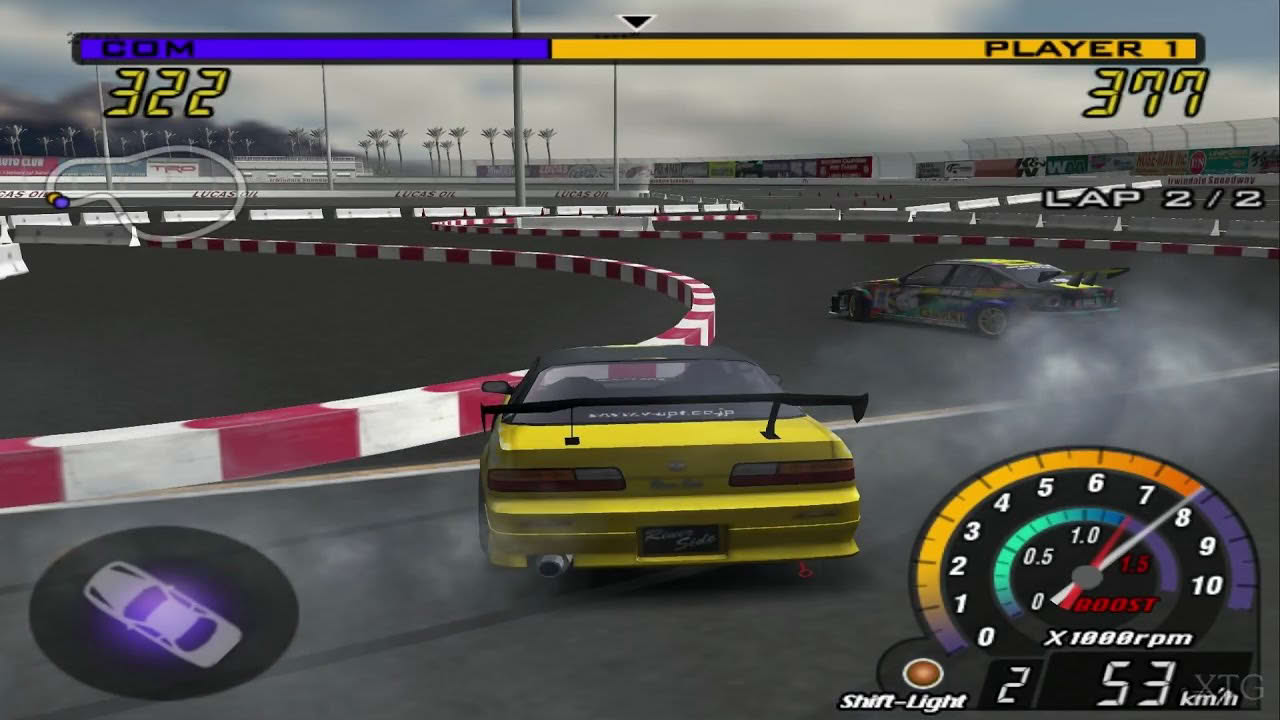 D1 Professional Drift Grand Prix Series PS2 Gameplay HD (PCSX2)