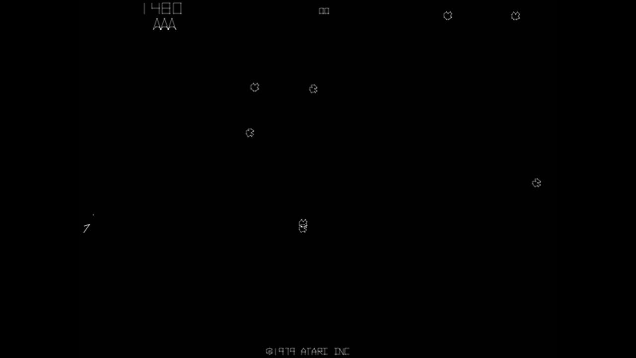 Asteroids (rev 4) [MAME] [shortplay]