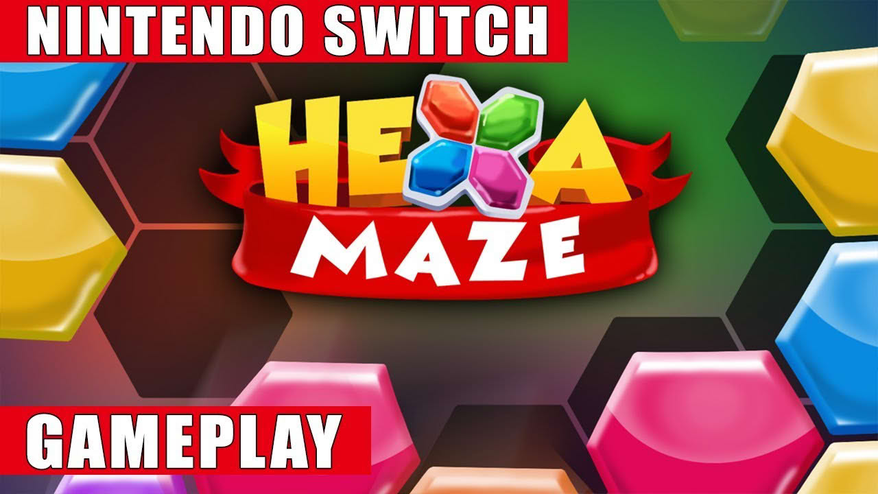 Hexa Maze Nintendo Switch Gameplay