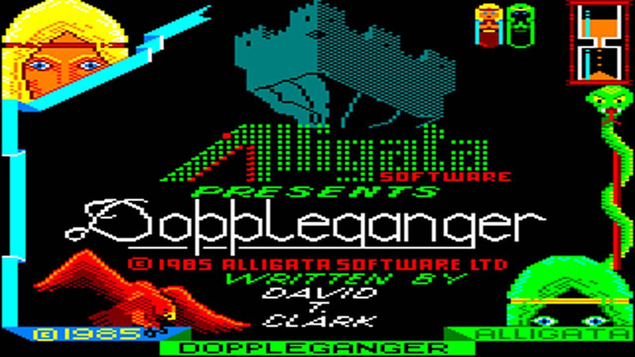 [Amstrad CPC] Doppleganger - Longplay