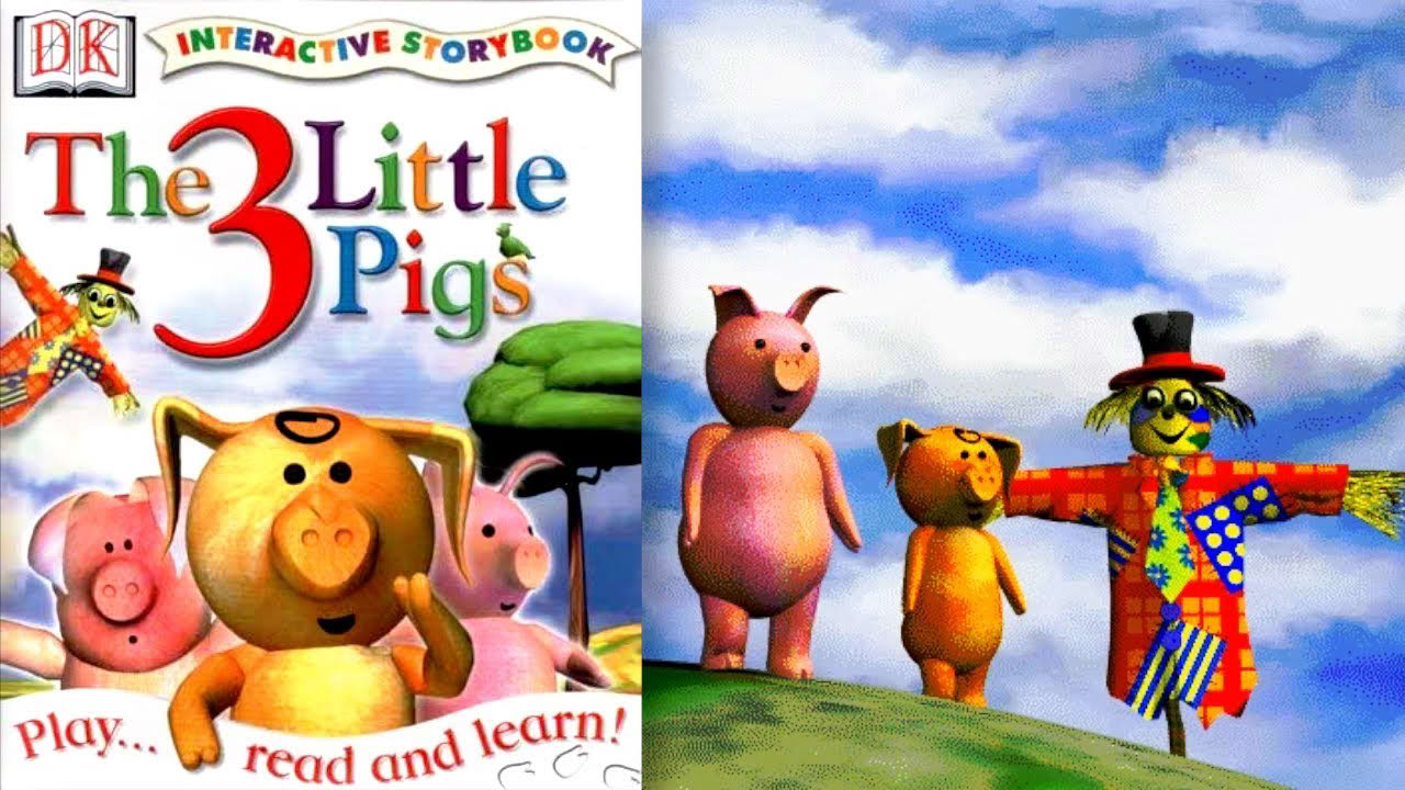 DK The 3 Little Pigs (2000) [PC, Windows] longplay