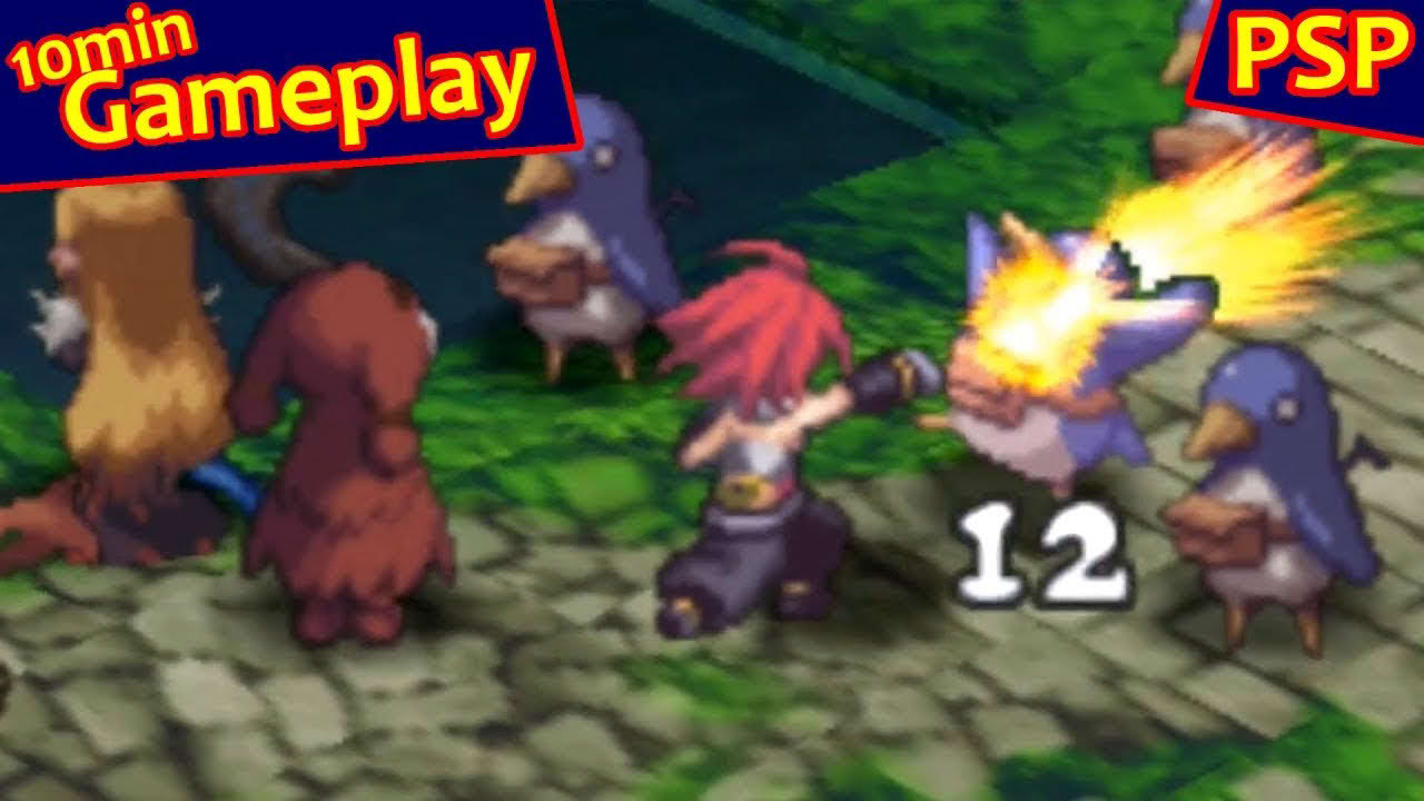 Disgaea 2: Dark Hero Days ... (PSP) Gameplay