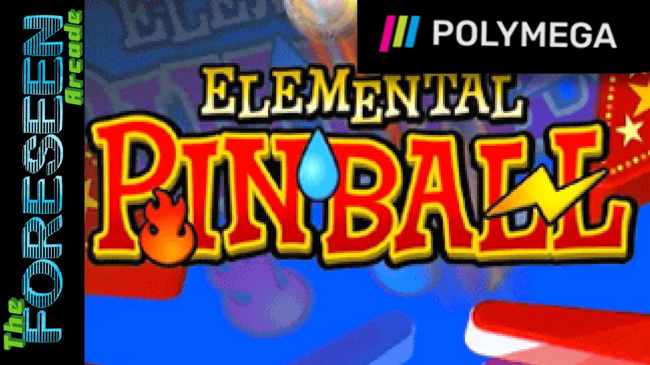 Polymega Gameplays - Elemental Pinball [PlayStation - PAL]