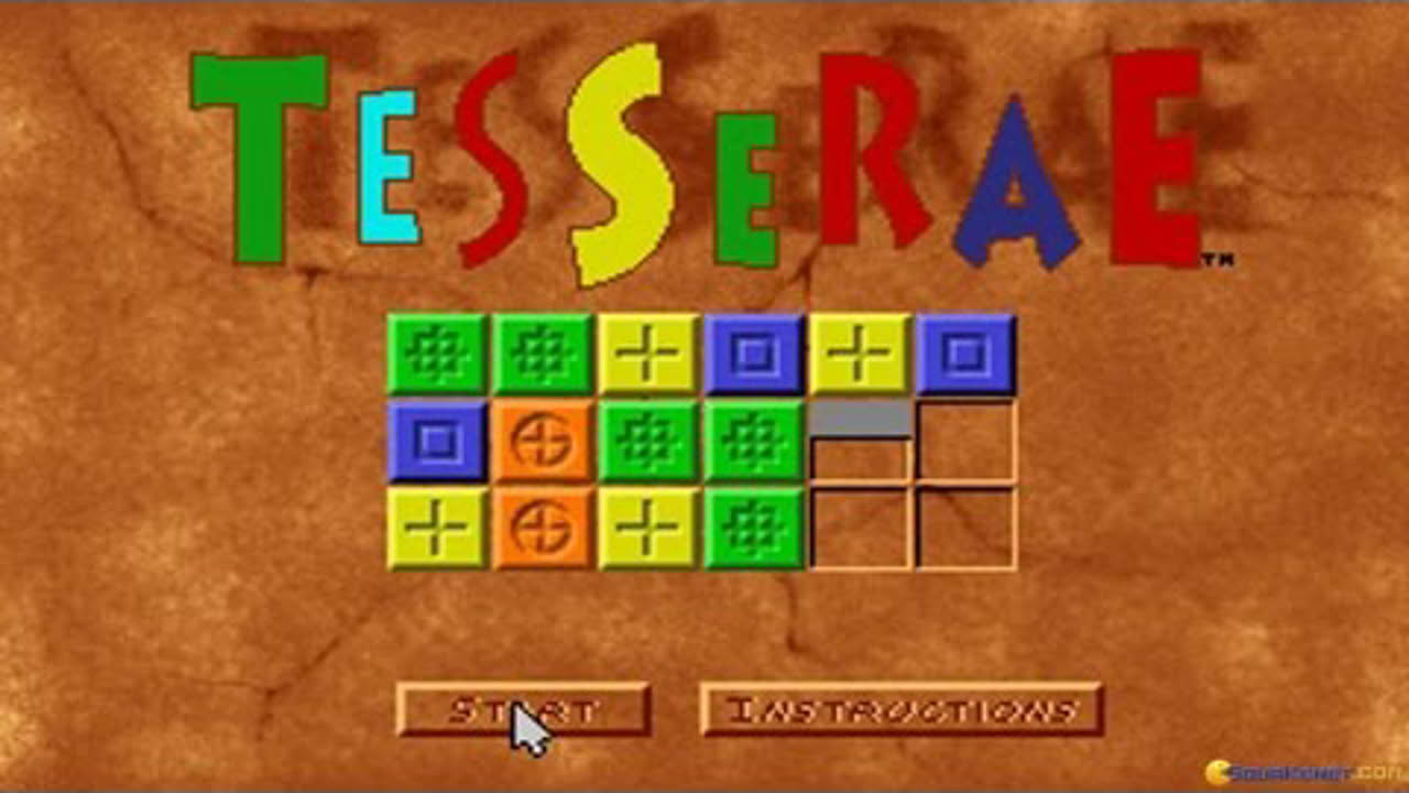 Tesserae gameplay (PC Game, 1990)