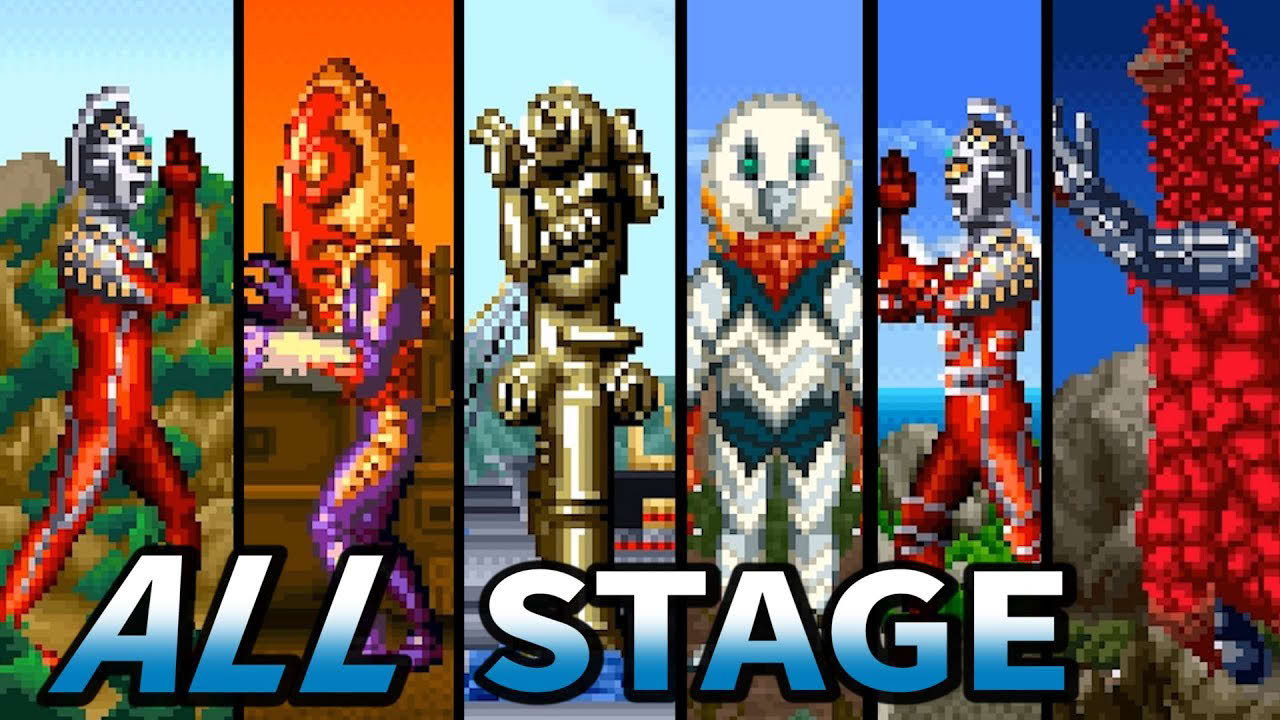 【SNES】ULTRASEVEN - Full Gameplay  (EXPERT MODE)