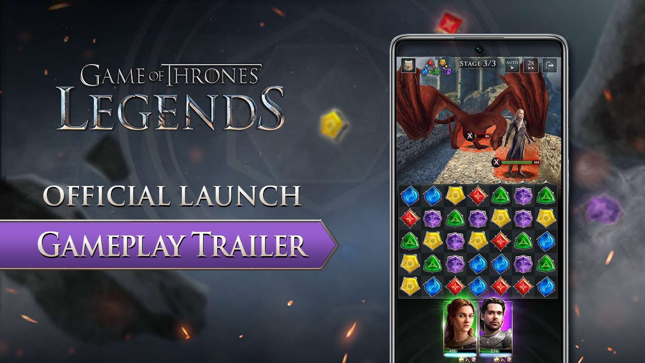 Game of Thrones: Legends Official Launch Gameplay Trailer