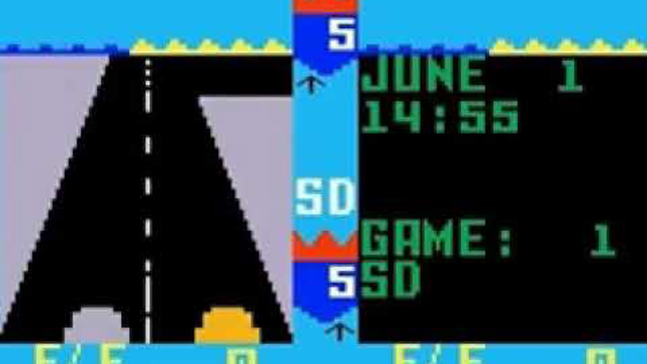 Truckin' - Mattel Intellivision - Archive Gameplay 🎮