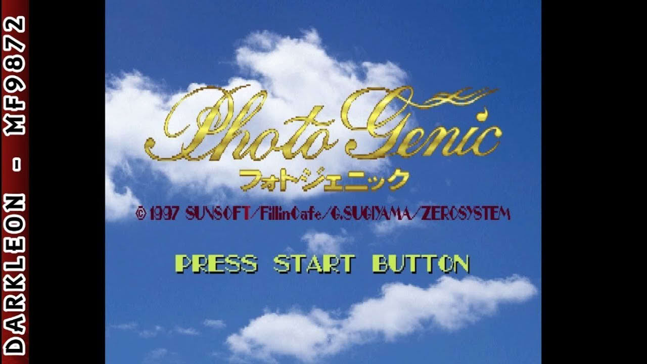PlayStation - Photo Genic (1997) - Intro